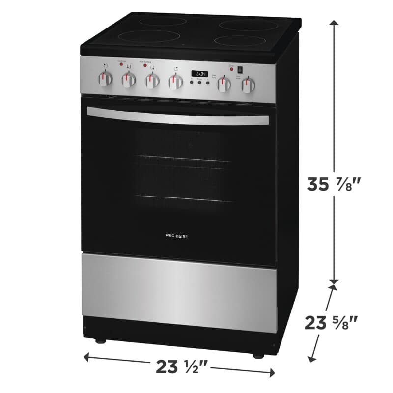 24" Electric Range