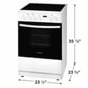24" Electric Range view 2