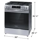 30" Gas Range view 2