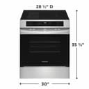 30" Induction Range with Air Fry view 2
