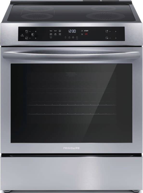 30" Front Control Induction Range with Convection Bake