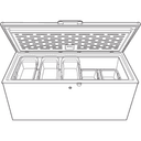 21.7 Cu. Ft. Manual Defrost Chest Freezer view 14