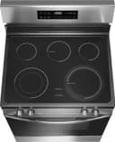 30-in Glass Top 5 Burners 5.3-cu ft Steam Cleaning Freestanding Electric Range view 5