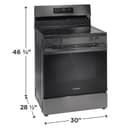 30" Electric Range with Air Fry view 3