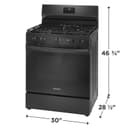 30" Gas Range view 3