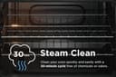 30" Gas Range with Steam Clean view 9