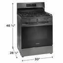 30" Gas Range with Air Fry view 4