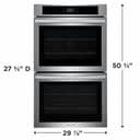 30" Double Electric Wall Oven view 2