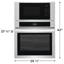 30" Electric Wall Oven and Microwave Combination view 3