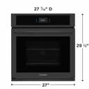 27" Single Electric Wall Oven view 2