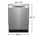 24" Hybrid Tub Dishwasher view 3