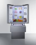 27.5" Wide French Door Refrigerator-Freezer view 15