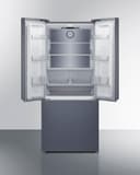30" Wide French Door Bottom-Mount Refrigerator-Freezer view 2