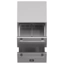 Como 24-Inch Indoor Outdoor Drawer Refrigerator, 4.87 cu.ft, Stainless Steel Interior, Adjustable Shelves, LED Lighting view 3