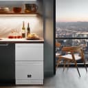 Como 24-Inch Indoor Outdoor Drawer Refrigerator, 4.87 cu.ft, Stainless Steel Interior, Adjustable Shelves, LED Lighting view 10