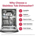 24" Stainless Steel Tub Dishwasher view 2