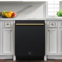 Romano Espresso 24-Inch Built-In Dishwasher, Black Finish, Stainless Steel Tub, 49 dBA, Energy Star Certified view 8
