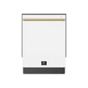 Romano Espresso 24-Inch Built-In Dishwasher, White Finish, Stainless Steel Tub, 49 dBA, Energy Star Certified view 1