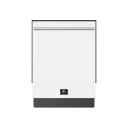 Romano Espresso 24-Inch Built-In Dishwasher, White Finish, Stainless Steel Tub, 49 dBA, Energy Star Certified view 2