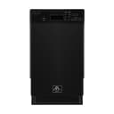 Polo 18-Inch Built-In Black Dishwasher, 8 Place Settings, ENERGY STAR Certified, 52 dBA view 1