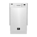 Polo 18-Inch Built-In White Dishwasher, 8 Place Settings, ENERGY STAR Certified, 52 dBA view 1