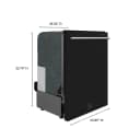 Pozzo 24-Inch Built-In Tall Tub Top Control Dishwasher, Black, 49 dBA, Soil-Sensing Capable, ENERGY STAR view 3