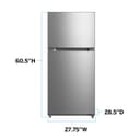 Avanti Frost Free Top Freezer Refrigerator view 5
