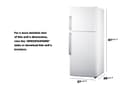 28" Wide Top Mount Refrigerator-Freezer view 6