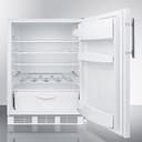 24" Wide Built-In All-Refrigerator, ADA Compliant view 3