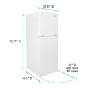 7.0 cu. ft. Apartment Size Refrigerator view 18