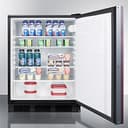 24" Wide Built-In All-Refrigerator (Panel Not Included) view 4