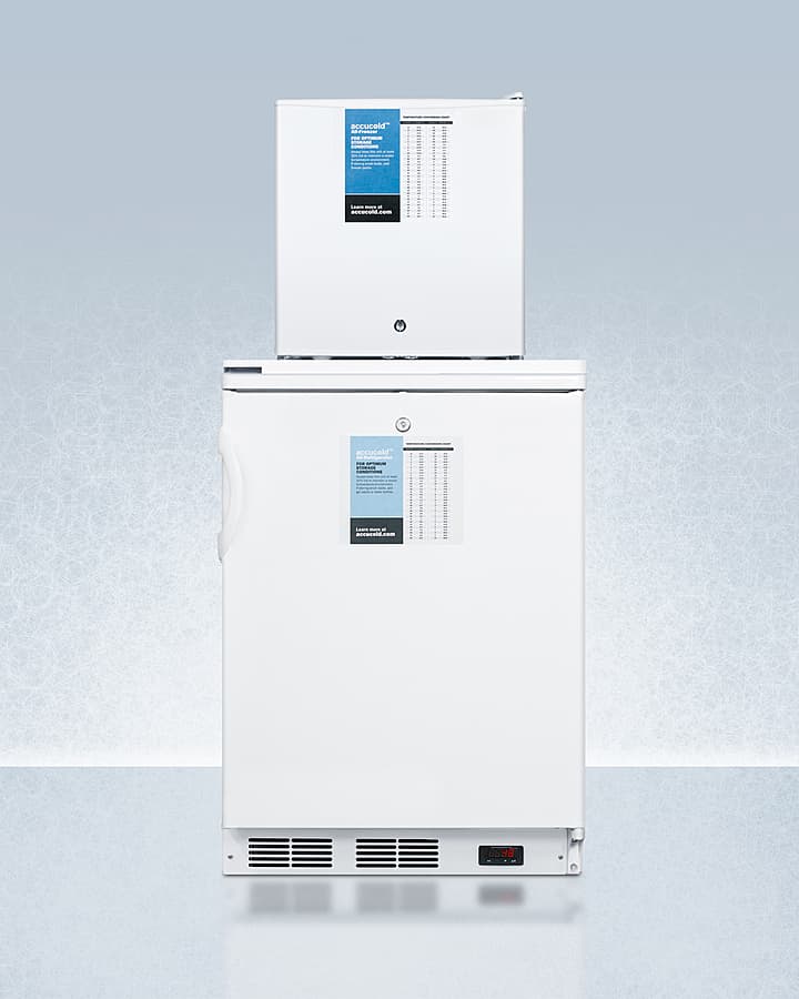 24" Wide All-Refrigerator/All-Freezer Combination