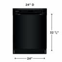 24" Stainless Steel Tub Dishwasher view 13