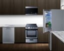 24" Wide Bottom Mount Refrigerator-Freezer view 5