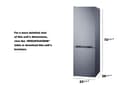 24" Wide Bottom Mount Refrigerator-Freezer view 9