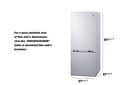 28" Wide Bottom Mount Refrigerator-Freezer view 8
