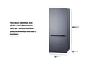 28" Wide Bottom Mount Refrigerator-Freezer view 8