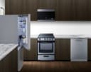30" Wide Bottom Freezer Refrigerator with Icemaker, Counter Depth view 7