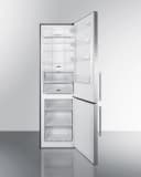 24" Wide Bottom Freezer Refrigerator view 2