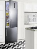 24" Wide Bottom Freezer Refrigerator With Icemaker view 7