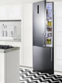 24" Wide Bottom Freezer Refrigerator With Icemaker view 8