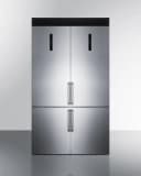48" Wide Bottom Freezer Refrigerator Set view 1