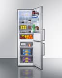 24" Wide Bottom Freezer Refrigerator view 6