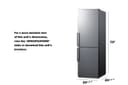 24" Wide Bottom Freezer Refrigerator view 8