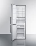 24" Wide Bottom Freezer Refrigerator view 2