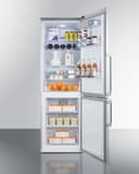 24" Wide Bottom Freezer Refrigerator view 7