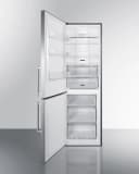 24" Wide Bottom Freezer Refrigerator view 3