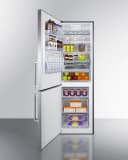 24" Wide Bottom Freezer Refrigerator view 4