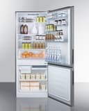 28" Wide Built-In Bottom Freezer Refrigerator view 3