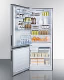 28" Wide Built-In Bottom Freezer Refrigerator view 3